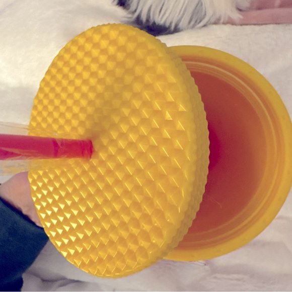 Disney Minnie Mouse Studded Tumbler Cup With Straw NEW - Picture 2 of 2